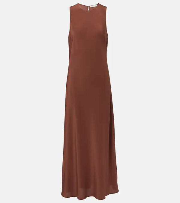  Asceno Asceno Valencia Silk Crãªpe Maxi Dress 