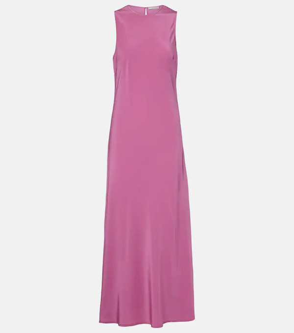  Asceno Asceno Valencia Silk Crãªpe Maxi Dress 
