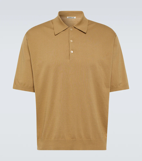  Auralee Auralee Cotton Polo Shirt 