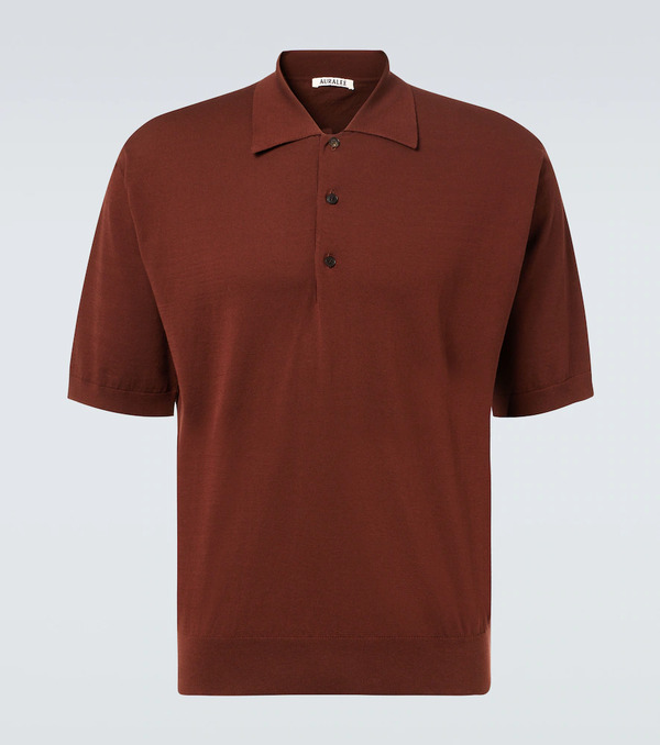  Auralee Auralee Cotton Polo Shirt 