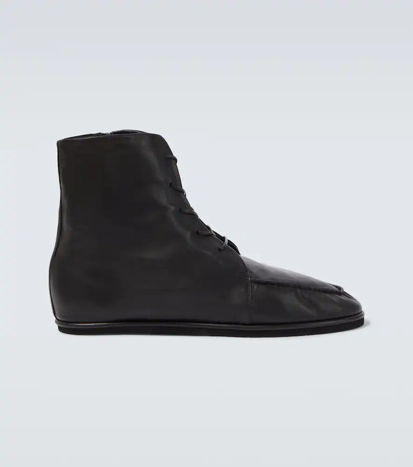  Auralee Auralee Leather Derby Boots 