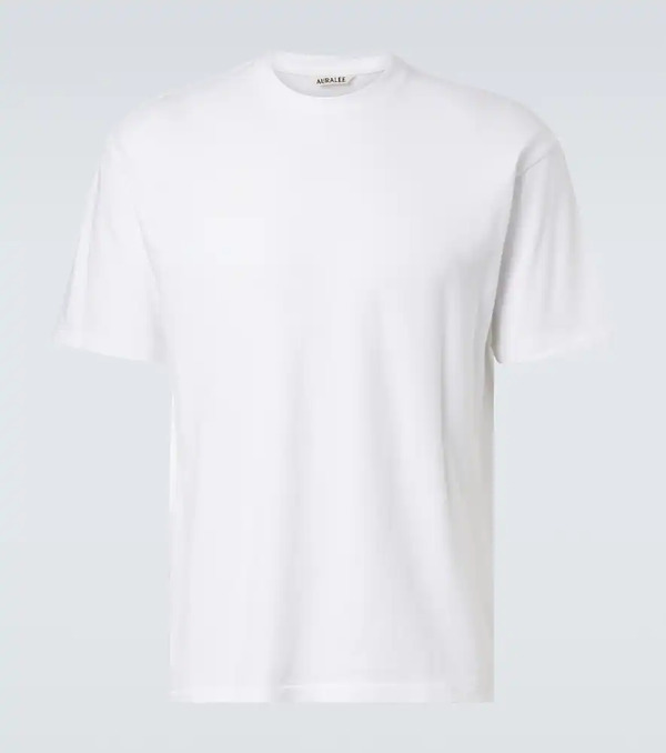  Auralee Auralee Oversized Cotton Jersey T-shirt 