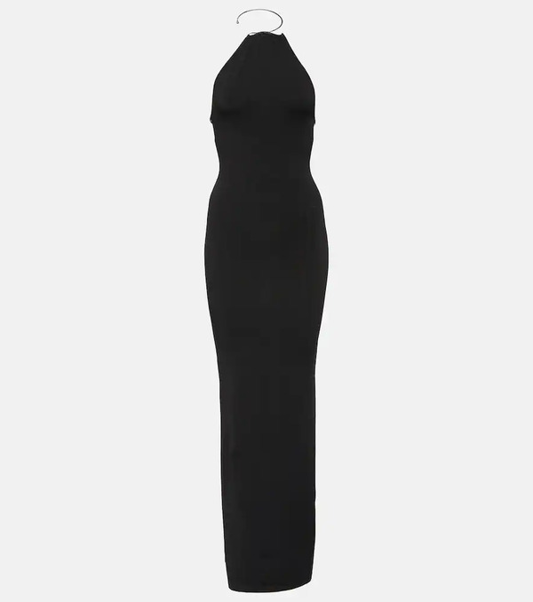  Aya Muse Aya Muse Clava Halterneck Maxi Dress 