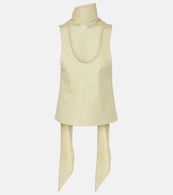  Aya Muse Aya Muse Olena Scarf-detail Top 