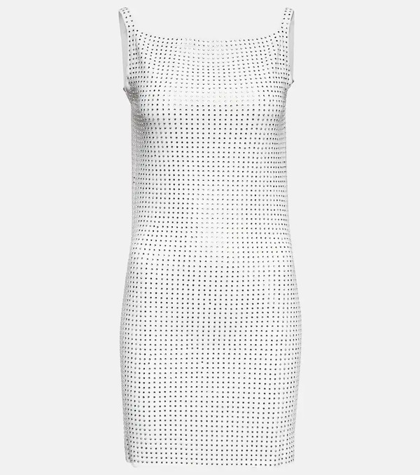  Aya Muse Aya Muse Pelina Crystal-embellished Minidress 