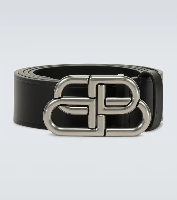  Balenciaga Balenciaga Bb Large Leather Belt 