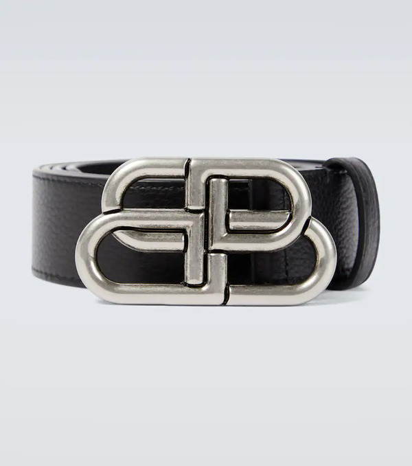  Balenciaga Balenciaga Bb Large Leather Belt 