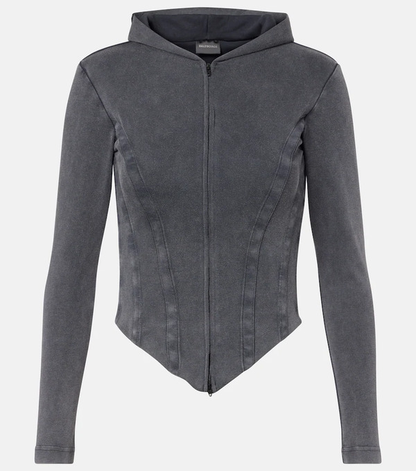  Balenciaga Balenciaga Cotton Jersey Hoodie 