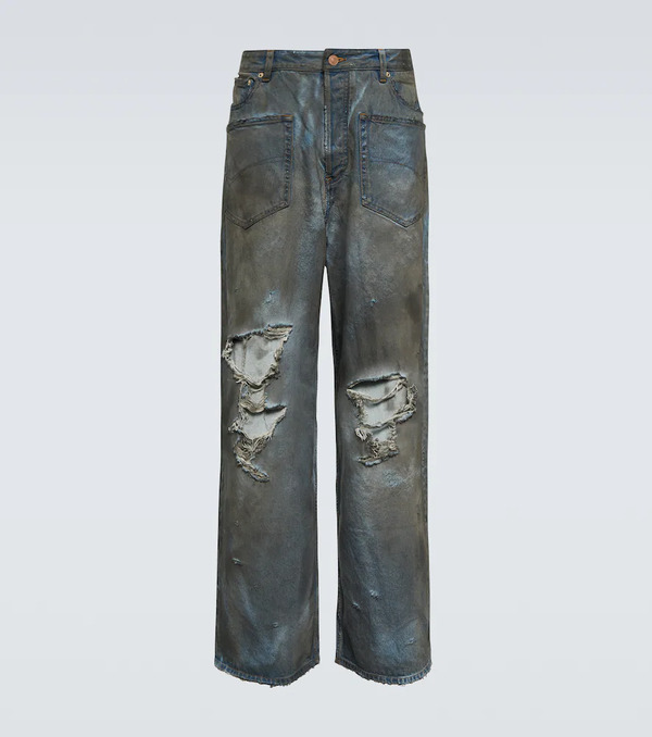  Balenciaga Balenciaga Distressed Jeans 