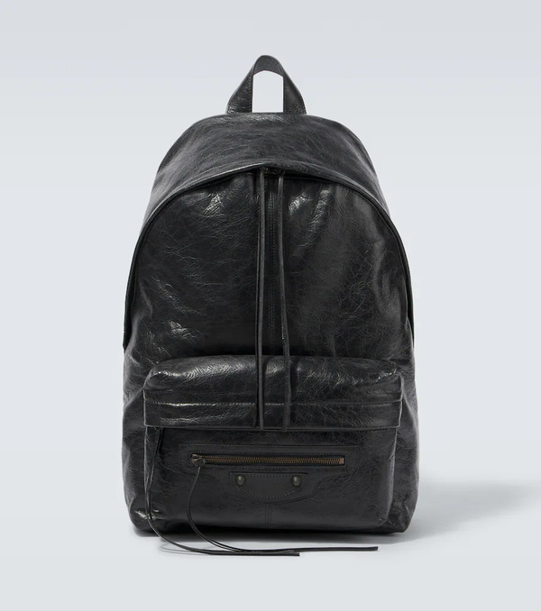  Balenciaga Balenciaga Le City Leather Backpack 