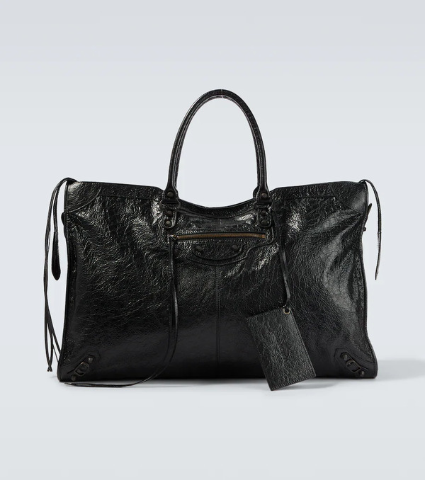  Balenciaga Balenciaga Le City Leather Duffel Bag 