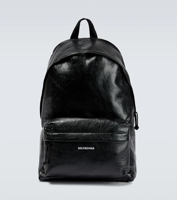  Balenciaga Balenciaga Leather Backpack 