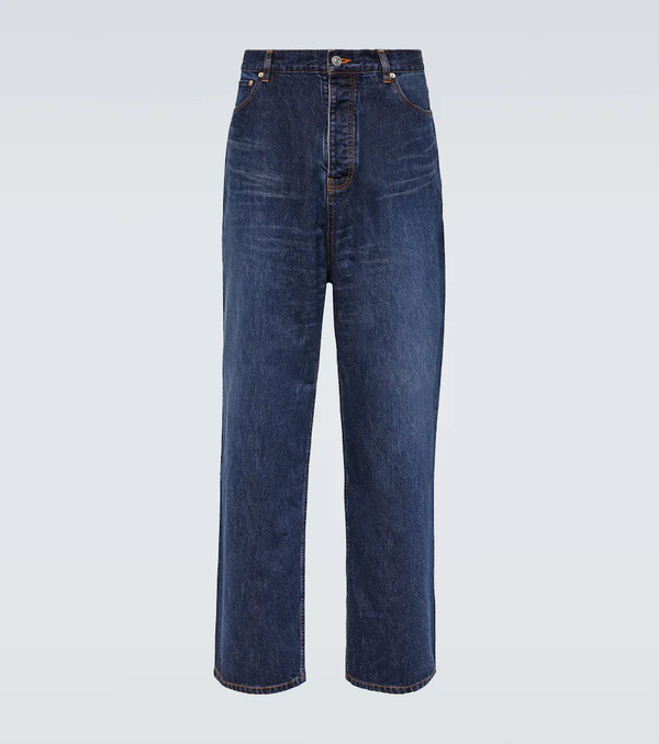  Balenciaga Balenciaga Mid-rise Wide-leg Jeans 