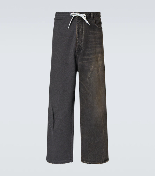  Balenciaga Balenciaga Mid-rise Wide-leg Jeans 