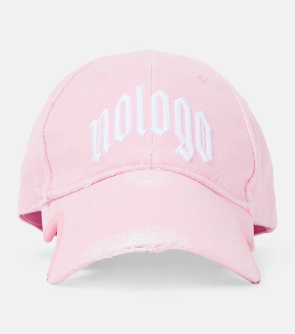  Balenciaga Balenciaga Nologo Cotton Baseball Cap 