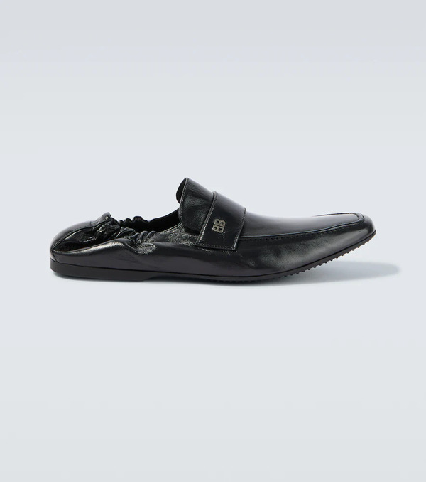  Balenciaga Balenciaga Palermo Leather Loafers 