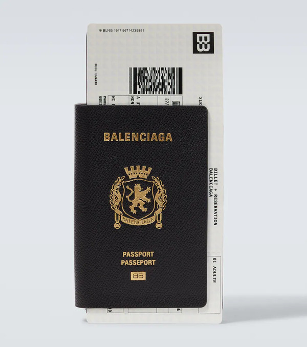  Balenciaga Balenciaga Passport Long Leather Wallet 