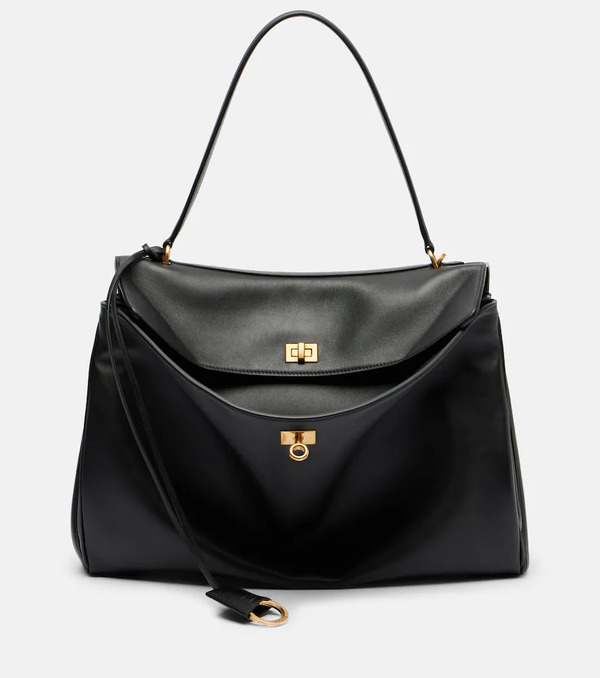  Balenciaga Balenciaga Rodeo Large Leather Tote Bag 