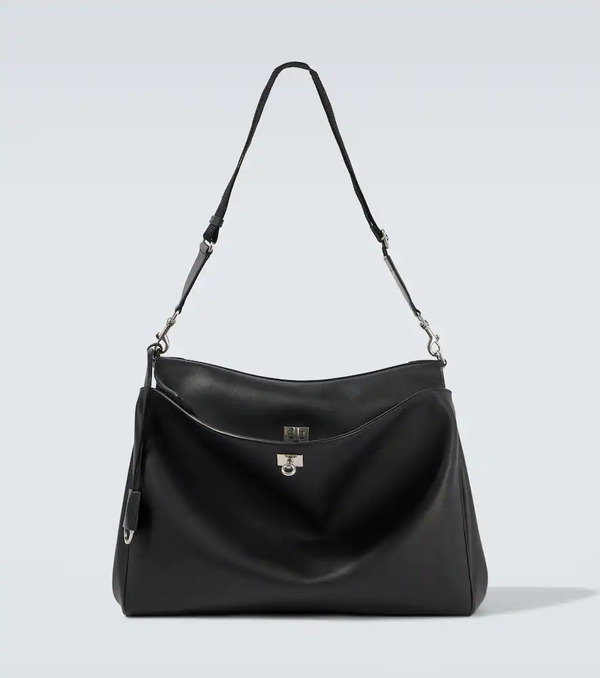  Balenciaga Balenciaga Rodeo Leather Messenger Bag 