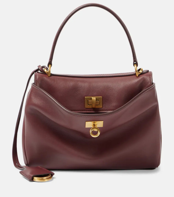  Balenciaga Balenciaga Rodeo Mini Leather Tote Bag 