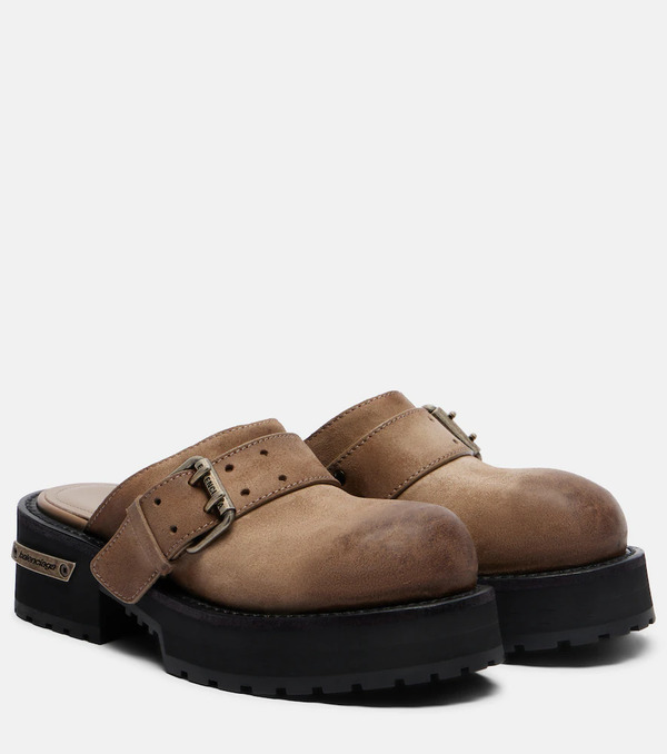  Balenciaga Balenciaga Venom Leather Mules 