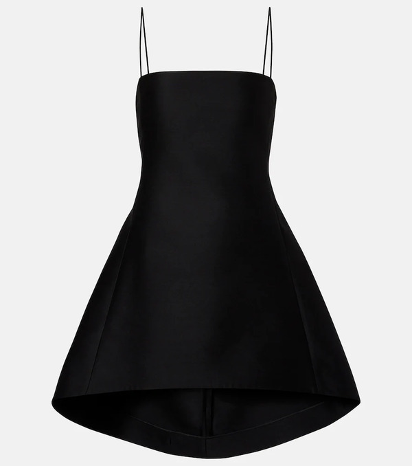  Balenciaga Balenciaga Wool And Silk Minidress 