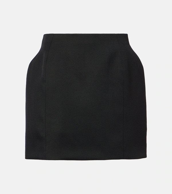 Balenciaga Balenciaga Wool Gabardine Miniskirt 
