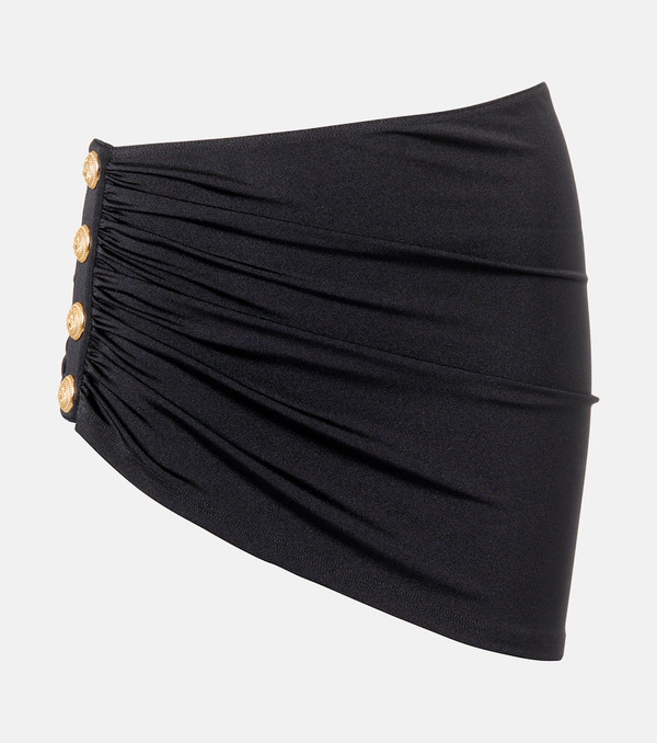  Balmain Balmain Draped Embellished Beach Cover-up 
