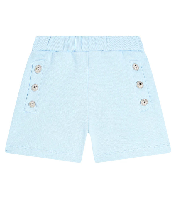  Balmain Kids Balmain Kids Cotton Jersey Shorts 