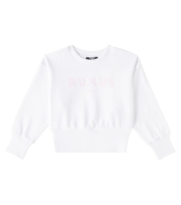  Balmain Kids Balmain Kids Printed Cotton Sweatshirt 