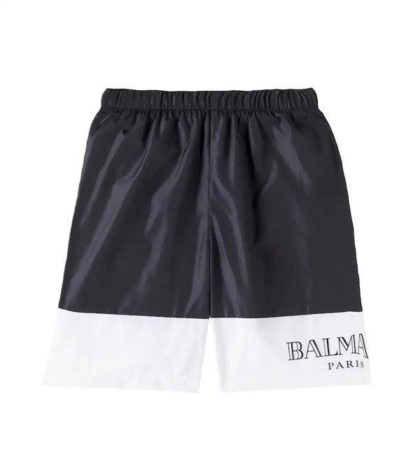  Balmain Kids Balmain Kids Printed Swim Trunks 