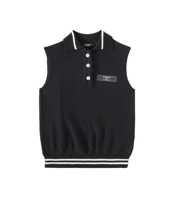  Balmain Kids Balmain Kids Wool Vest 