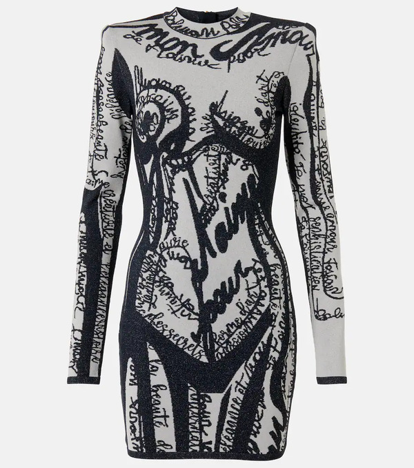  Balmain Balmain Knitted Minidress 