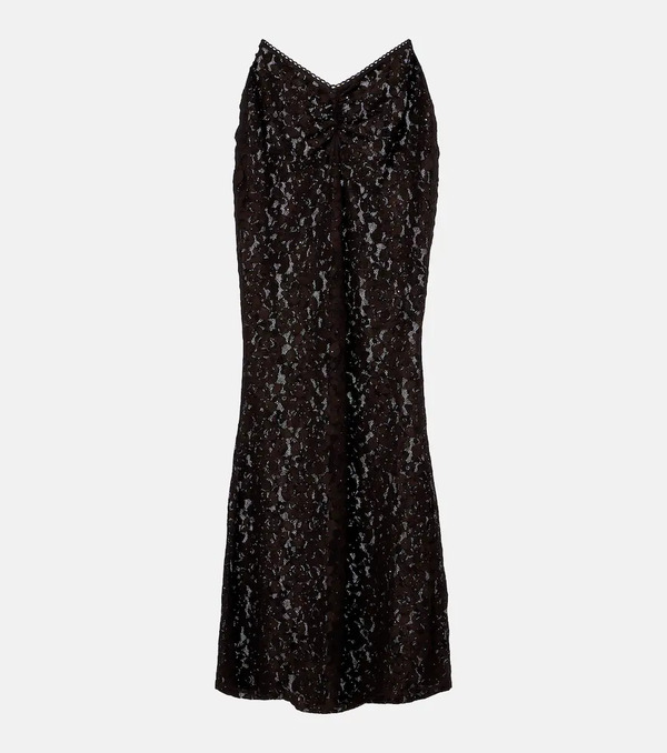  Bananhot Bananhot Daisy Floral Lace Maxi Skirt 