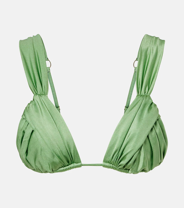  Bananhot Bananhot Iris Draped Bikini Top 