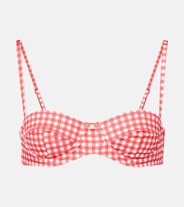  Bananhot Bananhot Lenny Gingham Bikini Top 