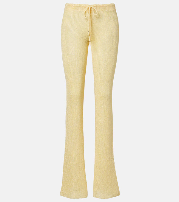  Bananhot Bananhot Liz Sequined Flared Pants 