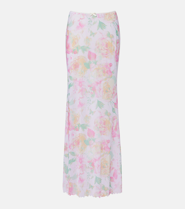  Bananhot Bananhot Solay Floral Maxi Skirt 