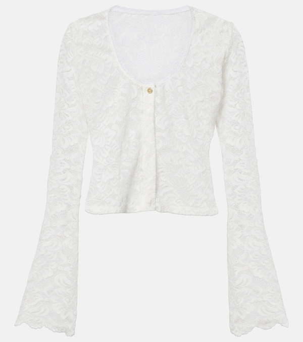  Bananhot Bananhot Trista Sheer Lace Cardigan 