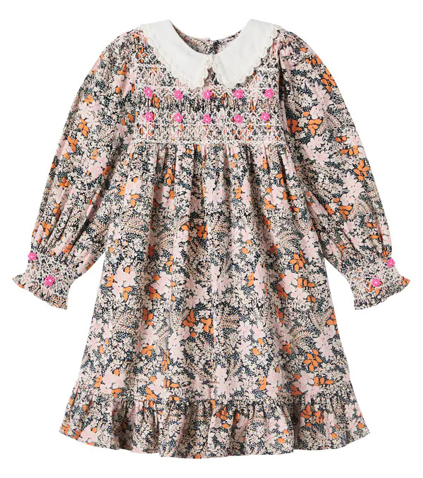 Bebe Organic Bebe Organic Elora Embroidered Cotton Dress 