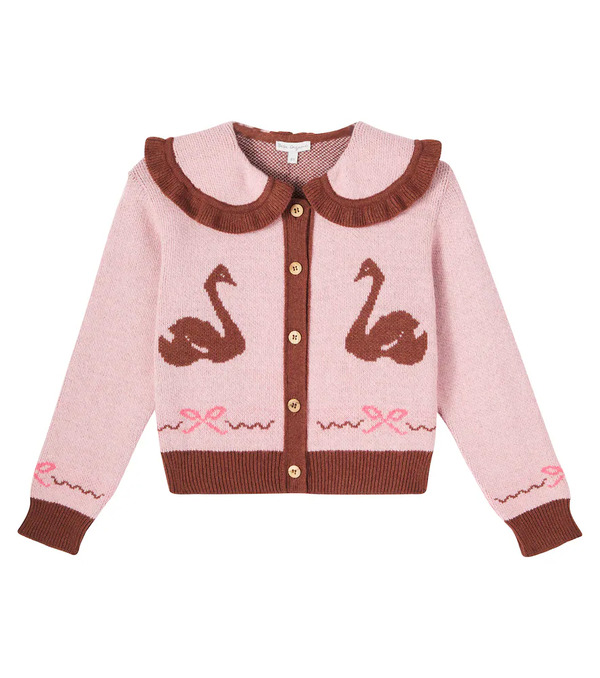  Bebe Organic Bebe Organic Harriet Jacquard Cardigan 
