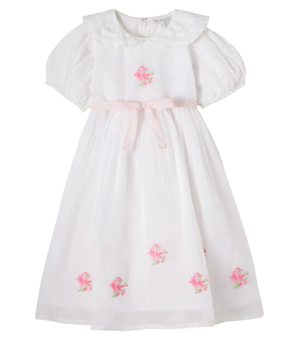  Bebe Organic Bebe Organic Rose Embroidered Dress 