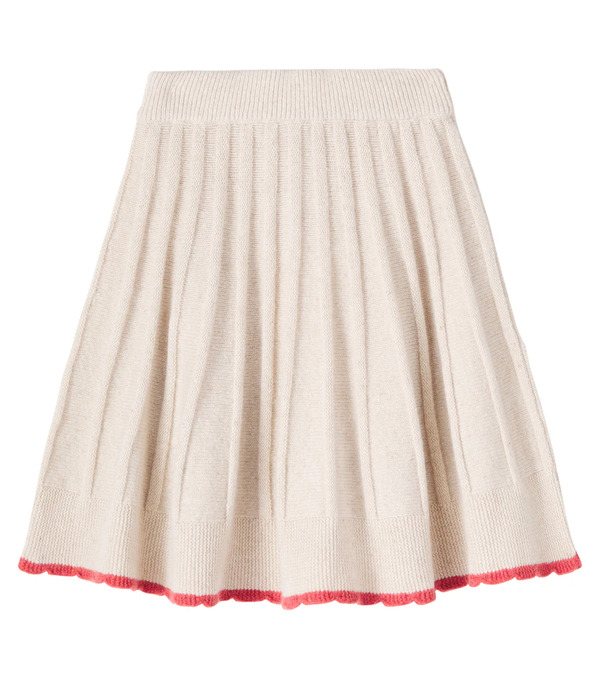  Bebe Organic Bebe Organic Sienna Knitted Wool-blend Skirt 