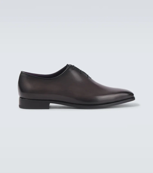  Berluti Berluti Alessandro Leather Oxford Shoes 