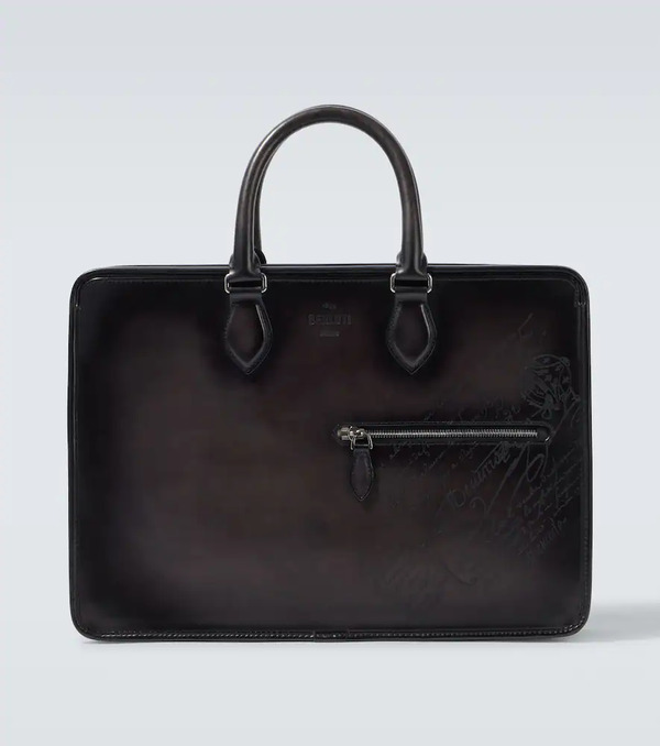  Berluti Berluti Scritto Leather Briefcase 