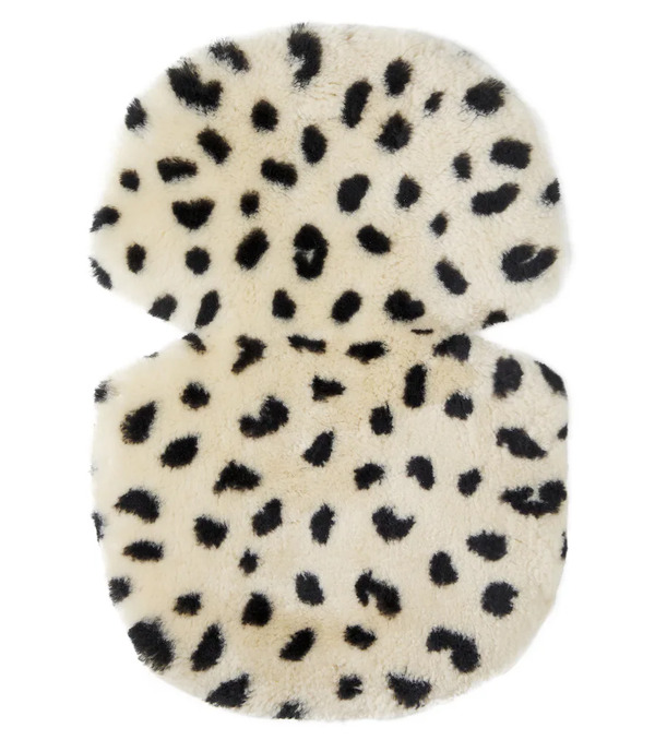  Binibamba Binibamba Baby Snugglerâ® Leopard-print Shearling Stroller Liner 