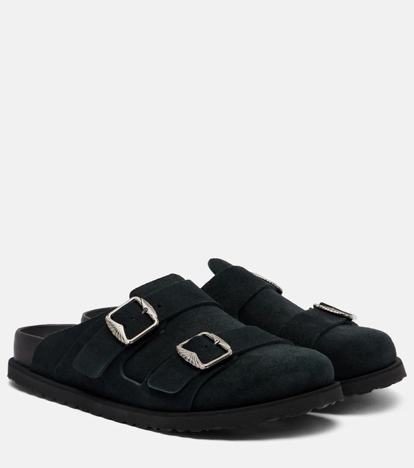  Birkenstock 1774 Birkenstock 1774 222 West Suede Clogs 
