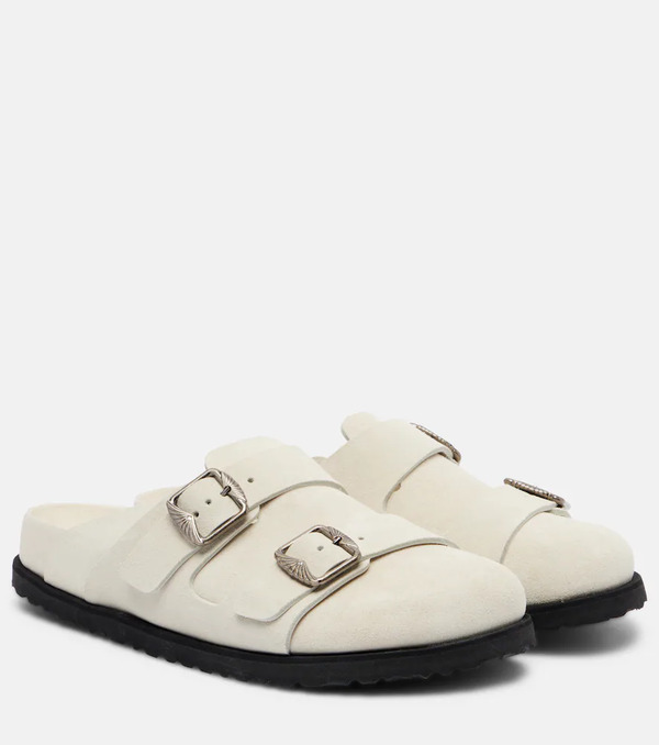  Birkenstock 1774 Birkenstock 1774 222 West Suede Clogs 