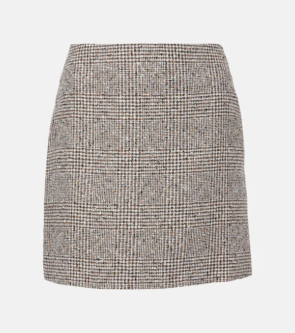  Blaze Milano Blazã© Milano Coci Linen-blend Miniskirt 