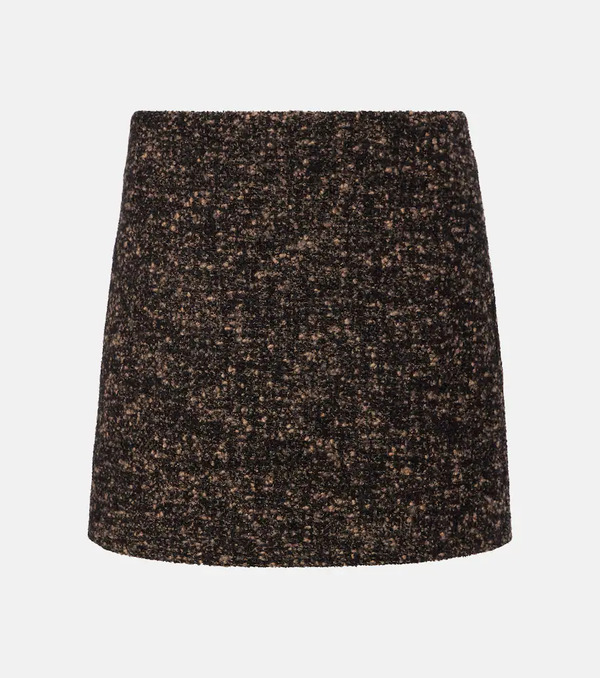  Blaze Milano Blazã© Milano Coci Wool-blend Tweed Miniskirt 